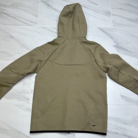 Nike Tech Fleece 'Neutral Olive' Windrunner Hoodie HV0949-277 Multi-Size - Picture 5 of 7